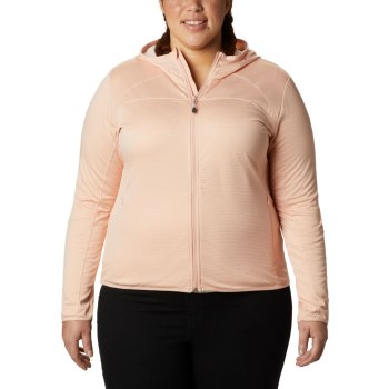 Columbia Baker Valley Hooded Fleece, Chamarras Rosas Para Mujer | 380714-RAV